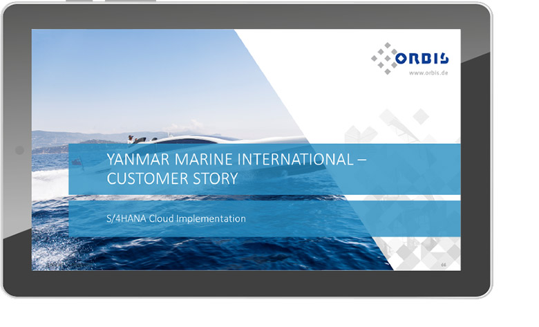 S/4HANA Cloud implementation at YANMAR Marine International