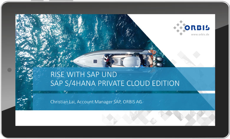 Video RISE with SAP und S/4HANA Private Cloud Edition